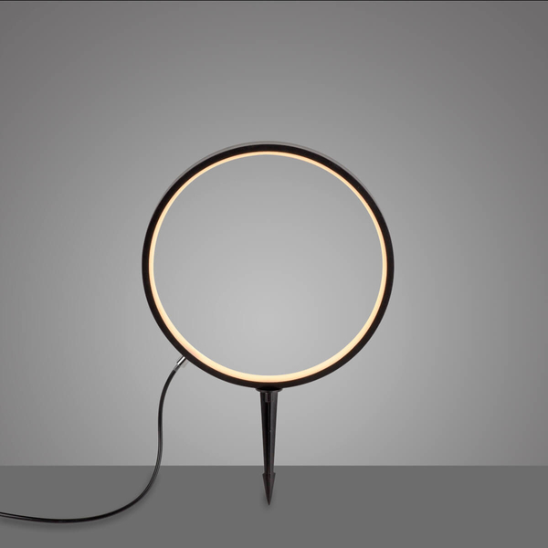 Naświetlacz ogrodowy ZIRKULU 19510-18 LED 2,2W 3000K IP65 okrąg czarny