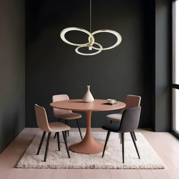 Potrójna lampa wisząca Azina LP-4852/3P GD LED 27W 3000-6000K złota