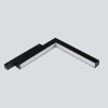 Szynowa oprawa Magneto Abigali LWQ-M09 LED 24W l-kształtna czarna 