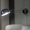 Kinkiet metalowy Portland 108623 Markslojd loftowy z kloszem chrom