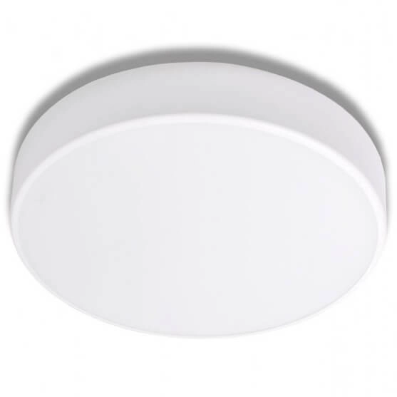 Biała lampa sufitowa 137623622020 okrągły plafon do pokoju z czujnikiem