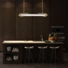 Wisząca lampa szklana tuba Espada QN-ESPADA-LP-BG LED 38W 3000K złoty