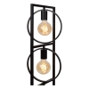 Lampa stojąca podłogowa SUUS 00727/03/30 Lucide vintage czarna