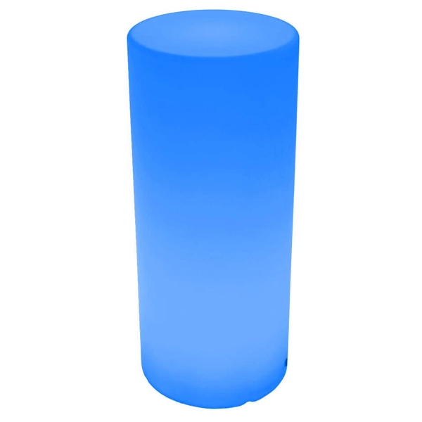 Lampa zewnętrzna słupek Tube ES-DC031 LED 5W RGBW IP65 biała