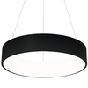 LAMPA wisząca OHIO ML6358 Milagro metalowa OPRAWA okrągła LED 24W 4000K zwis czarny