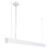 Metalowa lampa wisząca Traversi PRD-5470-170-WH-830-PN Italux LED 53W 3000K biała