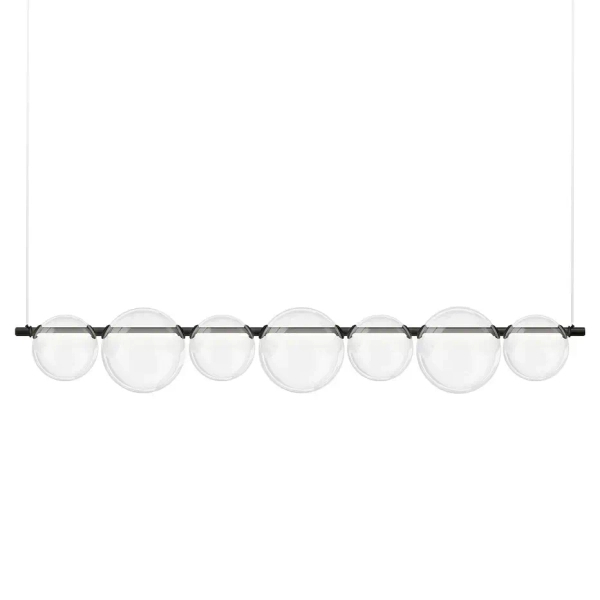 Molekułowa lampa wisząca Atola ML2244 LED 19W 4000K bubbles czarna