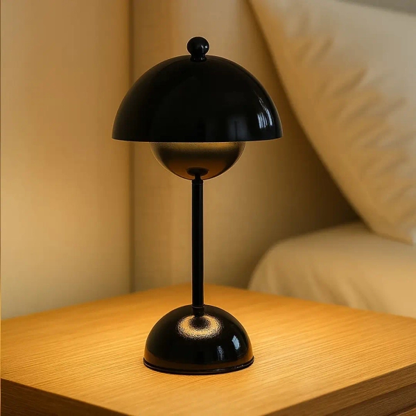 Bezprzewodowa nocna lampka Costa ML2271 LED 3W CCT grzyb czarny