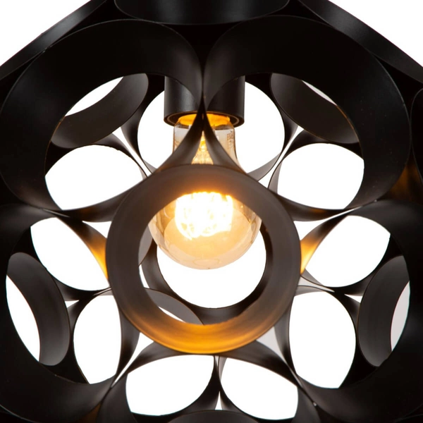 Lampa wisząca kula Hannelore 10423/40/30 metal czarna