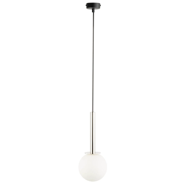 Zwisająca lampa Daisy 40763 Sigma zwis bubble do kuchni srebrna biała