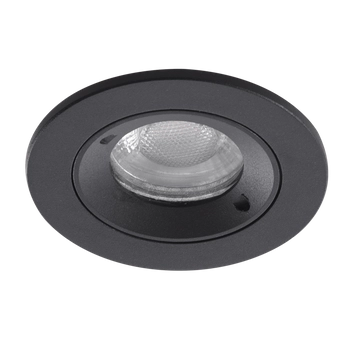 Podtynkowa lampa Tito AZ4139 oczko do sypialni czarna