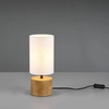 Naturalna lampka nocna Woody R50171930 RL Light tuba drewniana biała