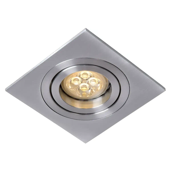 Oczko sufitowe TUBE 22955/01/12 Lucide punktowe do salonu srebrne