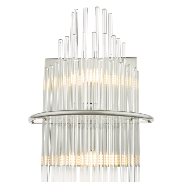 Lampa ścienna salonowa Lukas LUK0950 Dar Lighting glamour chrom