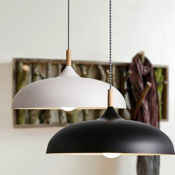 Kuchenna lampa wisząca Saucer ST-5219 BLACK Step industrialna czarna