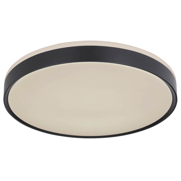 Salonowa LAMPA sufitowa SONNY 41587-24 Globo metalowa LED 24W 3000K - 6000K plafon czarny