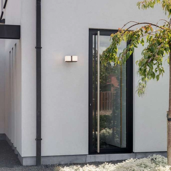 Lampa elewacyjna CUBA 5193801118 LED 23W 3000K kinkiet outdoor IP54 szary