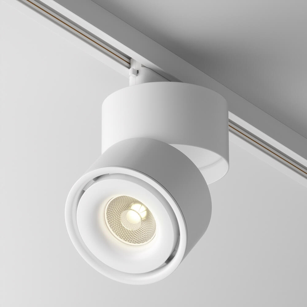Lampa sufitowa szynowa jednofazowa Yin TR084-1-15W3K-W LED 15W 3000K biała