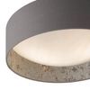 Sufitowa lampa Birch BIR5029-EH Dar Lighting nadruk roślinny tkaninowa wielokolorowa