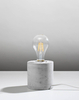 Betonowa LAMPA stołowa SALGADO SL.0680 biurkowa LAMPKA stojąca szara