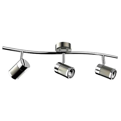 LAMPA sufitowa OLAF 03257 Ideus reflektorowa OPRAWA listwa PLAFON regulowane tuby chrom satyna