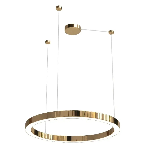 Wisząca lampa do salonu Aurum M PL0116-90-CCT LED 38W CCT złota