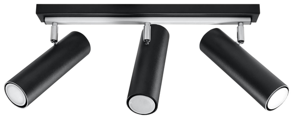 Spot LAMPA sufitowa Direzione SL.0501 reflektorowa OPRAWA listwa regulowane tuby czarne