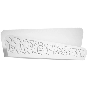 Ażurowy kinkiet Alize SL.0933 Sollux prostokąt asymetryczny biały