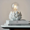 Ceramiczna lampa stołowa Artichoke 99147 biały przezroczysty mosiądz