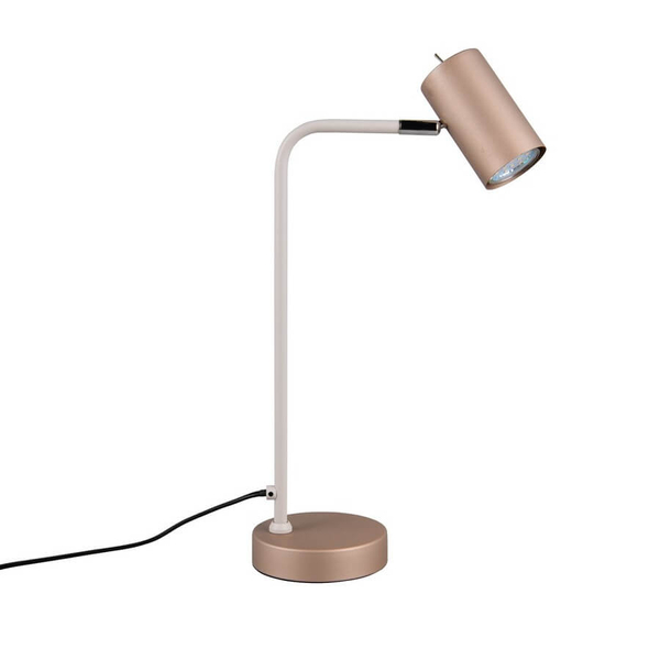Stołowa lampka nocna VANTOS DL165512400 regulowana z wtyczką brązowa
