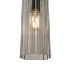 Wisząca lampa jadalniana szklana Miella 2412533047 przydymiony