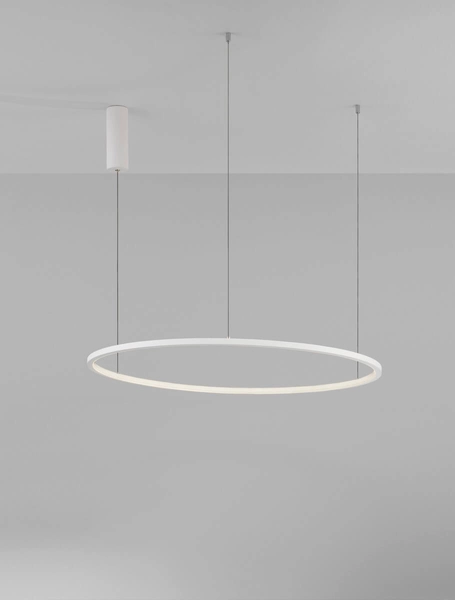 Loftowa lampa wisząca TOLUCA LE42784 do holu LED 48W biała