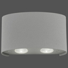 Srebrna lampa ogrodowa Carlo LED 3,2W 3000K zewnętrzny kinkiet