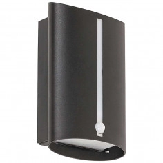 Elewacyjna LAMPA ścienna BALTIMORE 8731 Rabalux zewnętrzna OPRAWA z czujnikiem ruchu IP44 czarna matowa