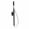 Nowoczesny kinkiet ścienny SERPENTE 1753 czarny LED 12W 3000-6000K CCT z wężykiem
