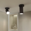 Wpuszczana lampa podtynkowa Bora 1620 regulowana tuba czarny