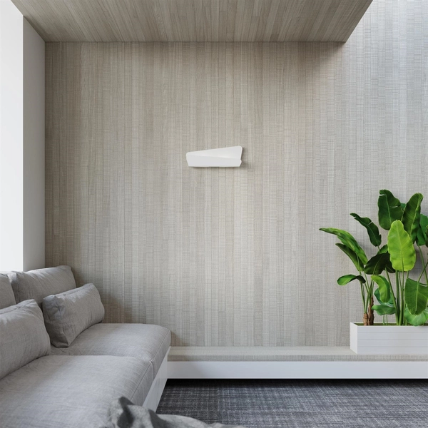 Asymetryczna lampa ścienna Bascia SL.0932 Sollux do salonu biała