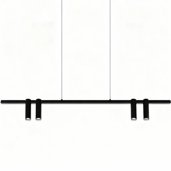 Designerska zwisająca lampa Kona 1637 LED 30W 3000-6000K czarny