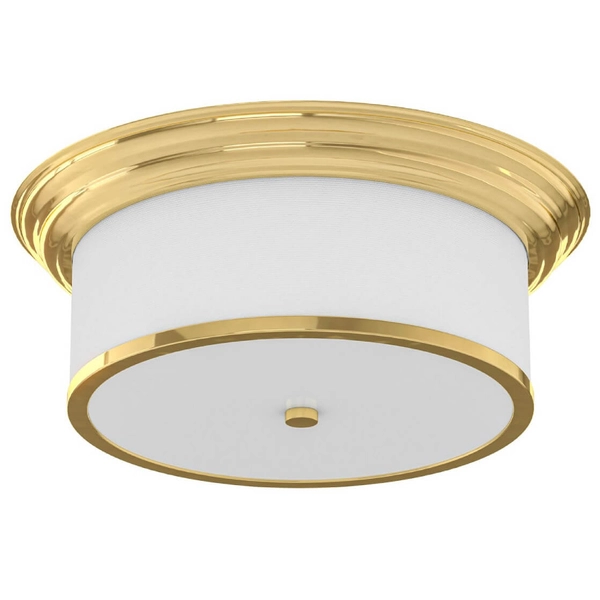 Natynkowa lampa sufitowa Famburo plafoniera do sypialni złota