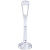 Elastyczna LAMPA stojąca MITTI 58376S Globo regulowana LAMPKA biurkowa LED 8W 3000K - 6300K z portem USB srebrna