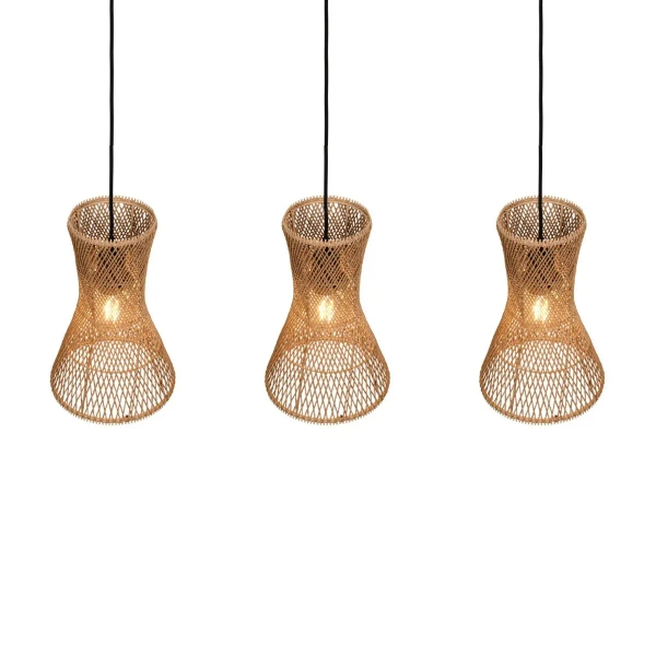 Jadalniana lampa wisząca BIJOU R31833026 boho brązowy czarny