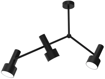 Nowoczesna lampa sufitowa Linterna MLP8677 modna czarna