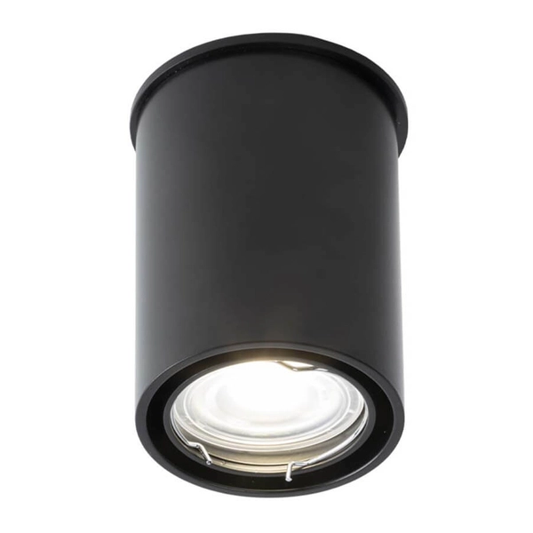 Spot LAMPA sufitowa OSAKA 1119 Shilo plafon OPRAWA metalowa tuba DOWNLIGHT czarny