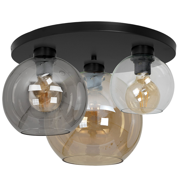 LAMPA sufitowa SOFIA MLP6589 Milagro loftowa OPRAWA szklane kule multikolor