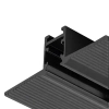 Podtynkowy łącznik narożny do szyn 1-obwodowych 11732 czarny
