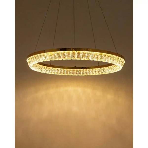 Lampa wisząca ring SAVOY MSE1501100529 LED 72W 3000K glamour złota