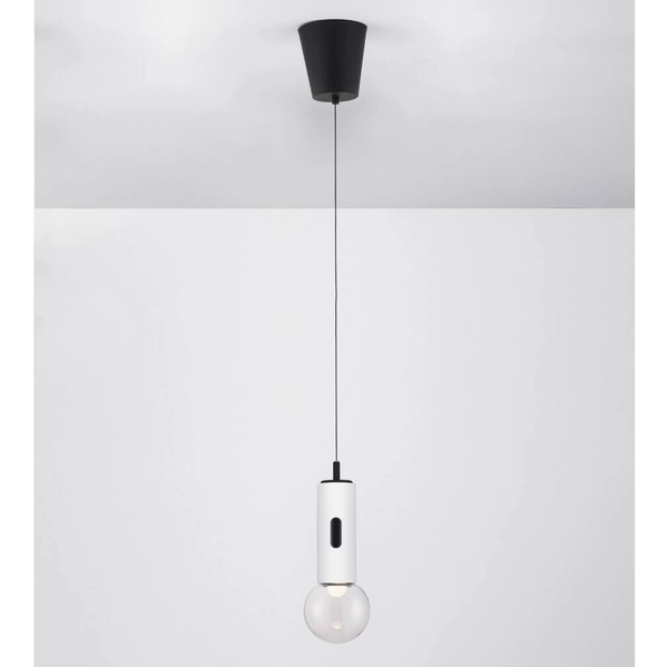 Ściemnialna lampa wisząca BARBARA LE44550 LED 11W 3000K biały