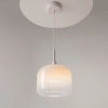 Wisząca szklana lampa nad wyspę Spirito MOD286PL-L18W3K LED 12W 3000K biała