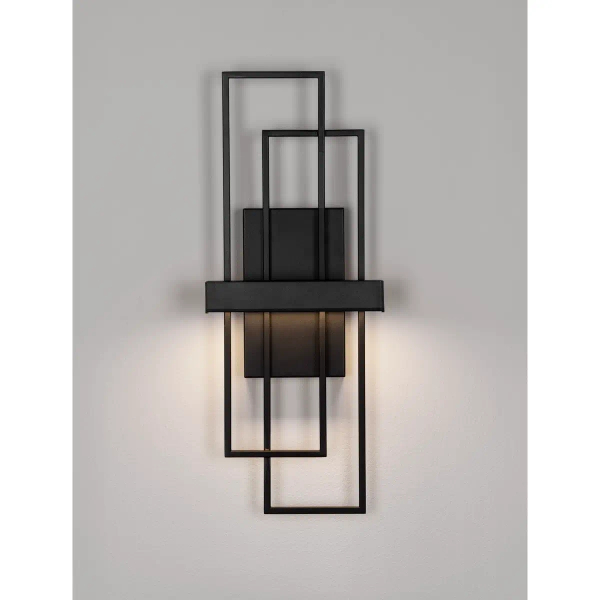 Lampa ścienna LONVILA LE45476 LED 8W 3200K ściemnialna czarna