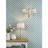 Potrójna lampa wisząca Marble MAR5338-EH Dar Lighting do kuchni na łańcuchu srebrna